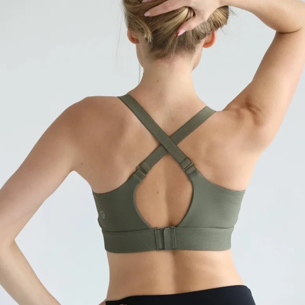 Sleek Olive Women's Bra - Picture 5 of 9